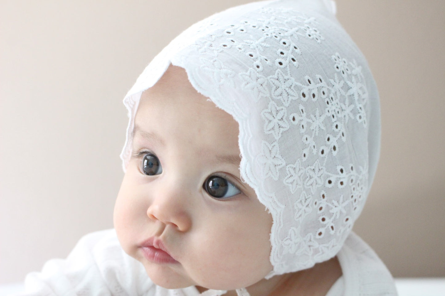 Lace  bonnet_Violet